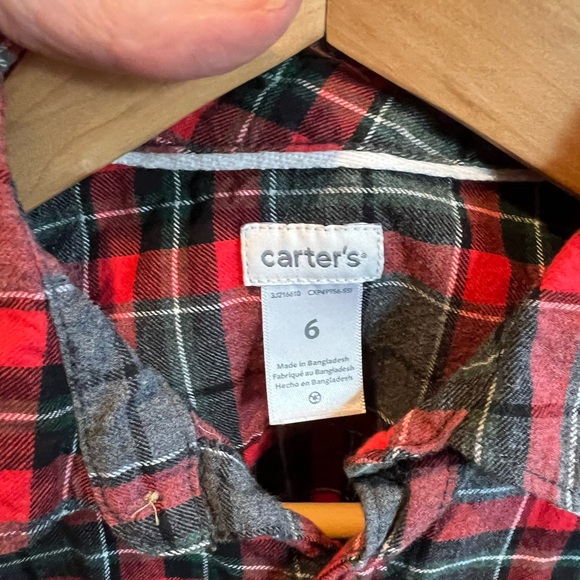 Flannel Button Down Shirt - Picture 2 of 4